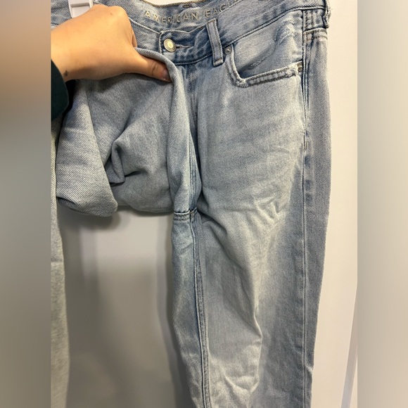 American Eagle High Waisted Straight Leg Jeans - Picture 6 of 10